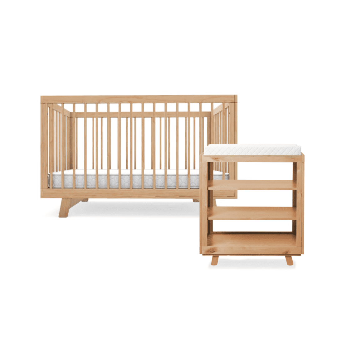 Aspen Natural Four Piece Nursery Set - Mocka New Zealand