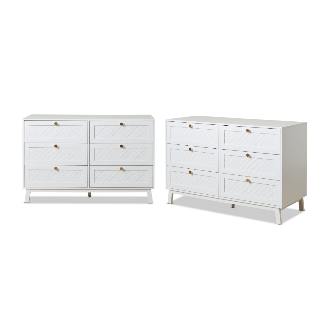 Genevieve Six Drawer Bundle - Mocka New Zealand