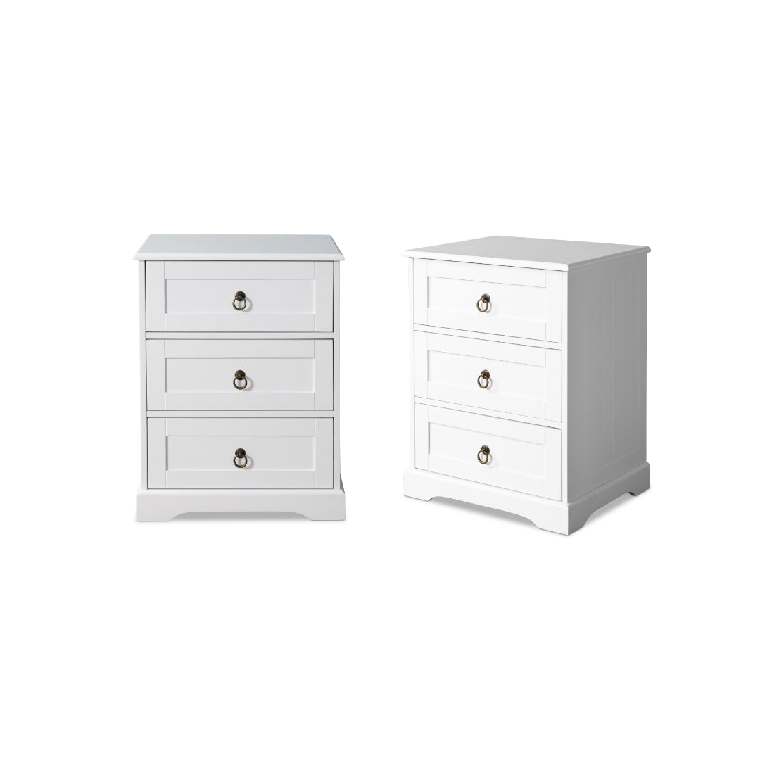 Hamptons Bedside Table Bundle - Mocka New Zealand