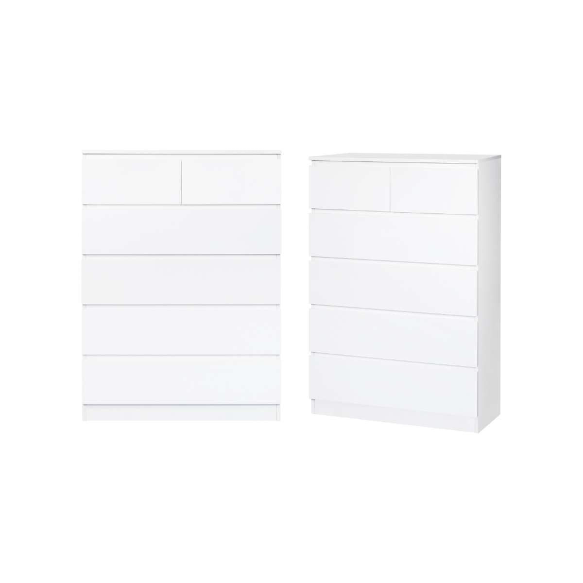 Jolt Tallboy Drawers - White Bundle - Mocka New Zealand