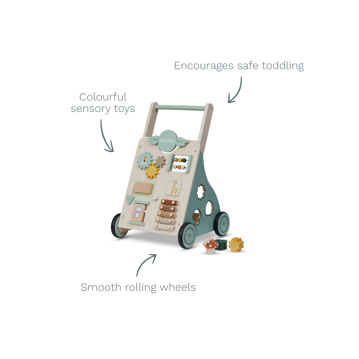 Jungle Activity Trolley - Mocka New Zealand