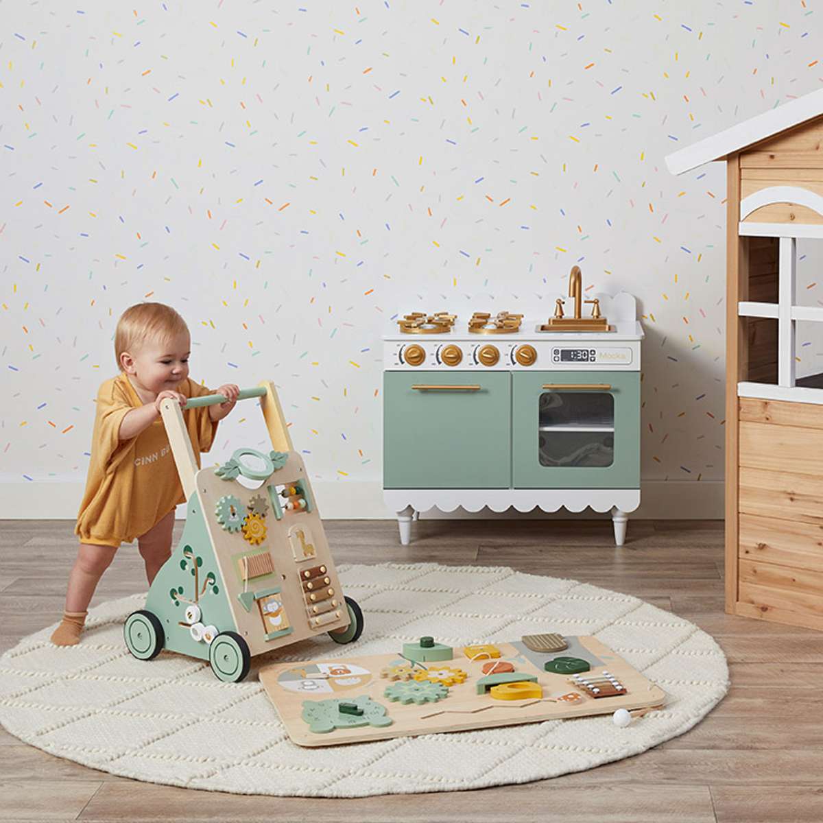 Jungle Activity Trolley - Mocka New Zealand