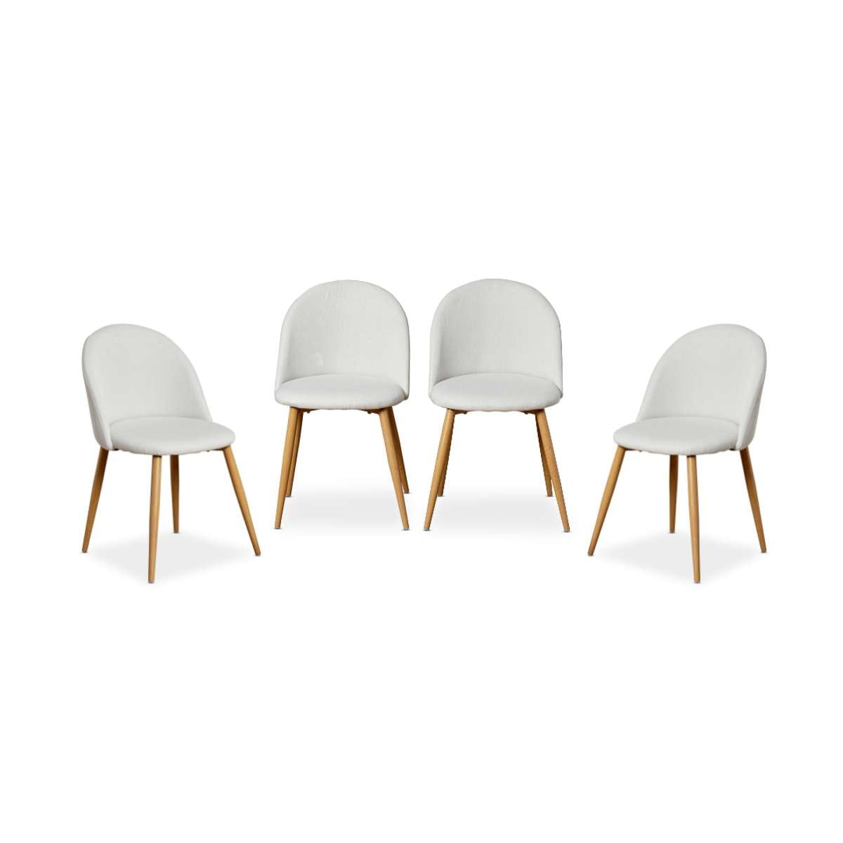 Londyn Dining Chairs - Natural Set of Four Bundle - Mocka New Zealand