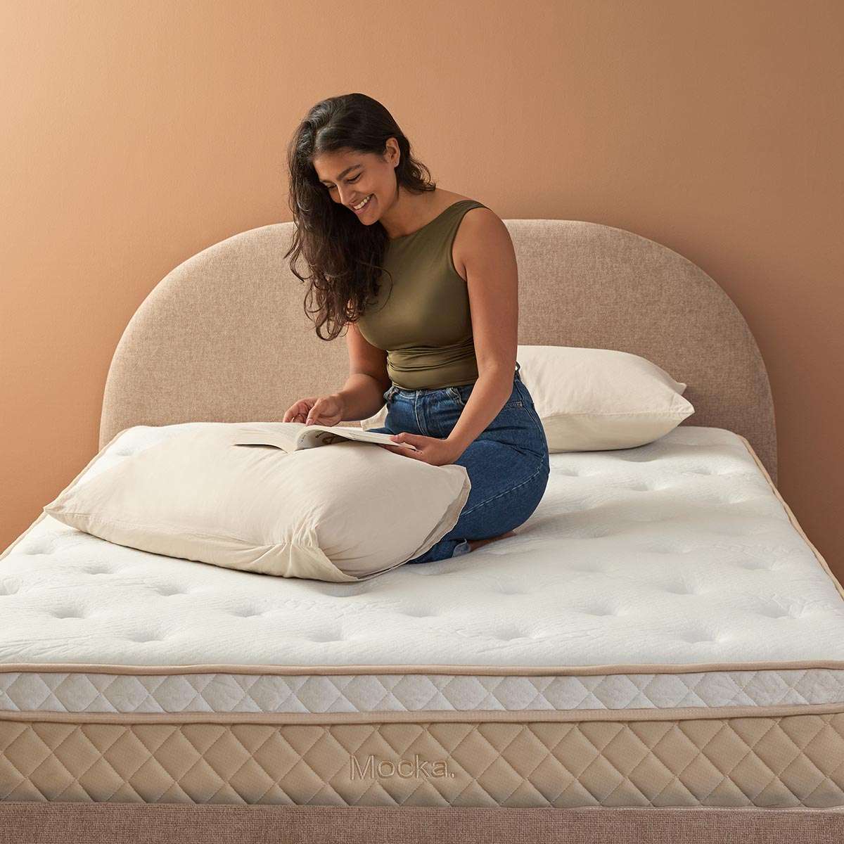 Bamboo Memory Foam Pocket Spring Queen Mattress - Mocka New Zealand