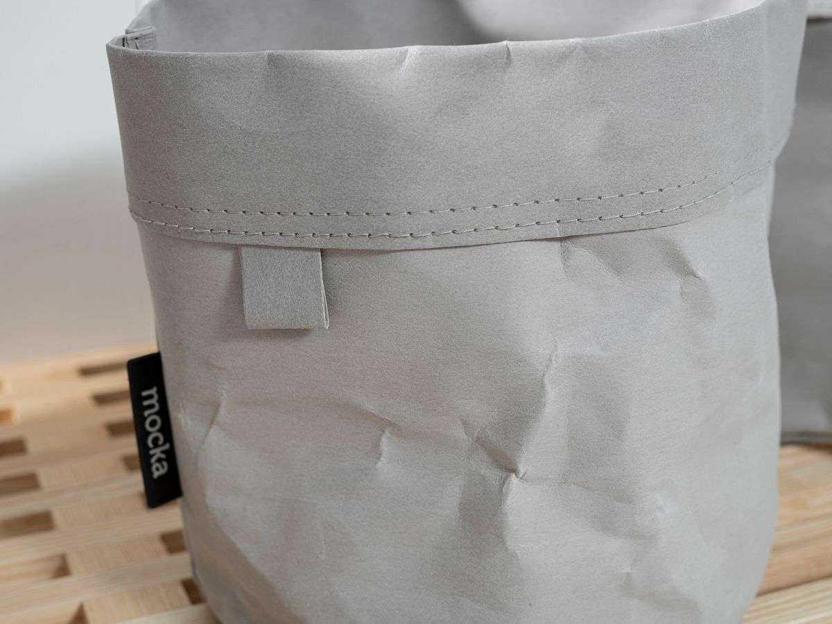 Etta Basket Set - Round - Grey - SECONDS - Mocka New Zealand