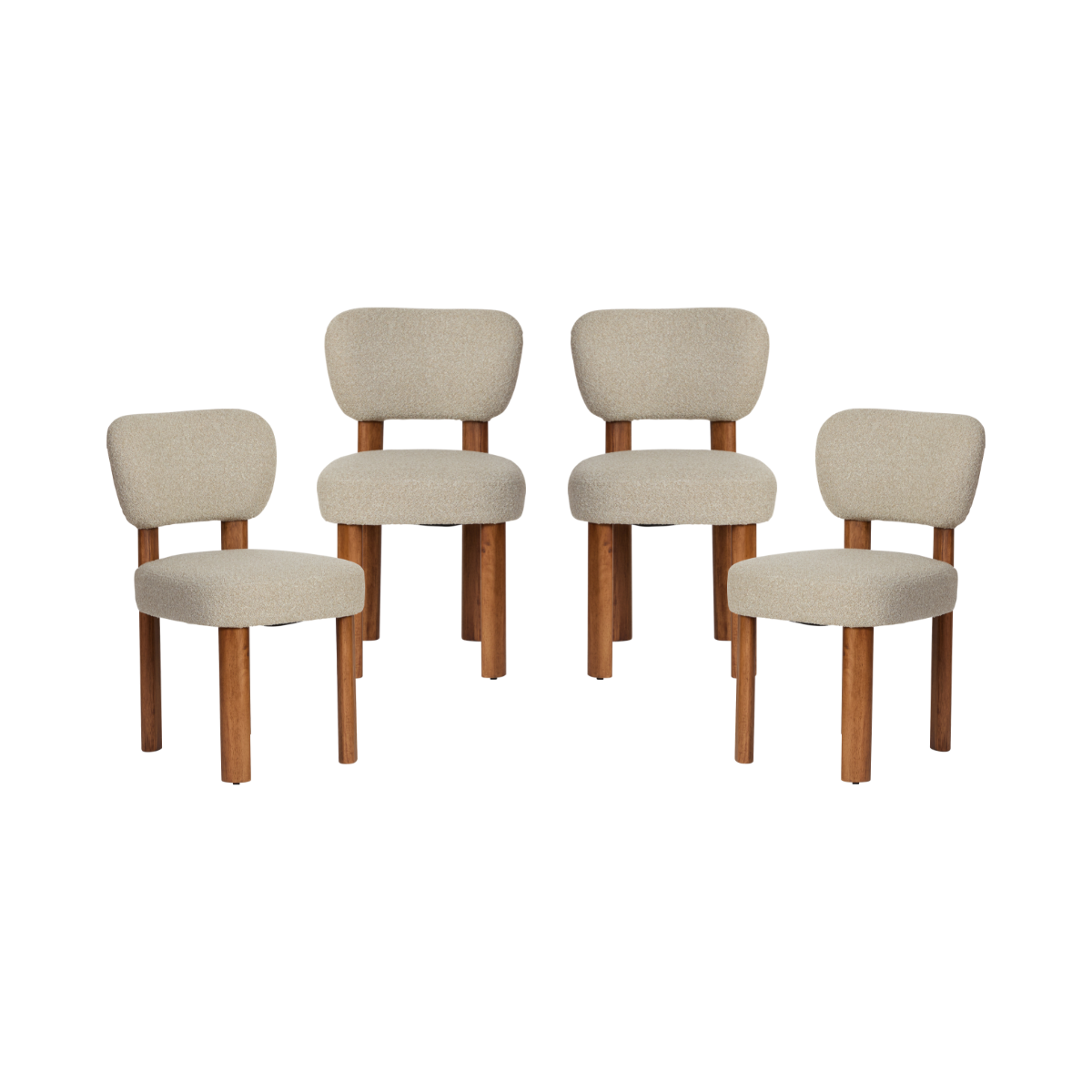 Coco Dining Chair - Set of Four Bundle - Mocka New Zealand