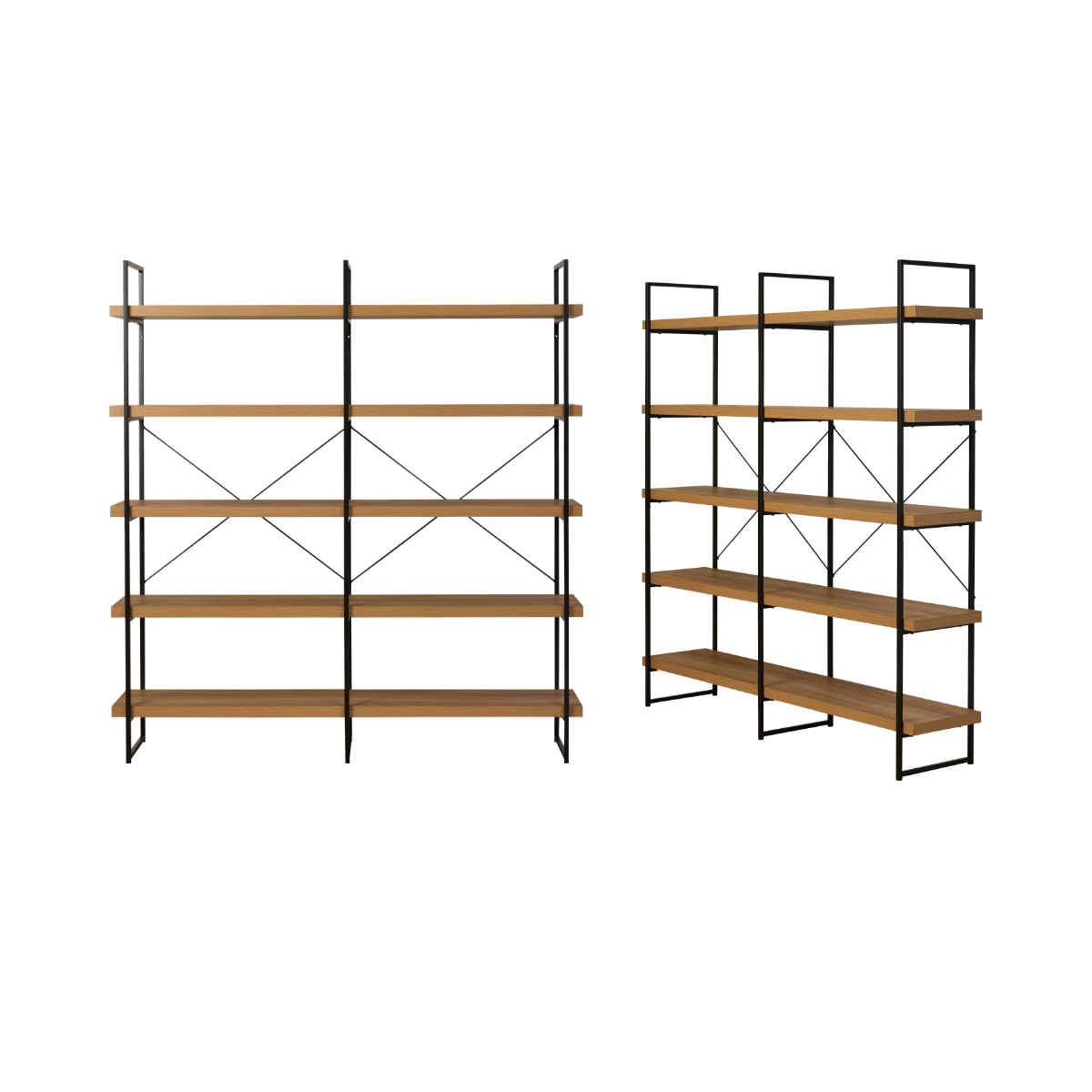Carter Wide Shelf - Set of Two Bundle - Mocka New Zealand