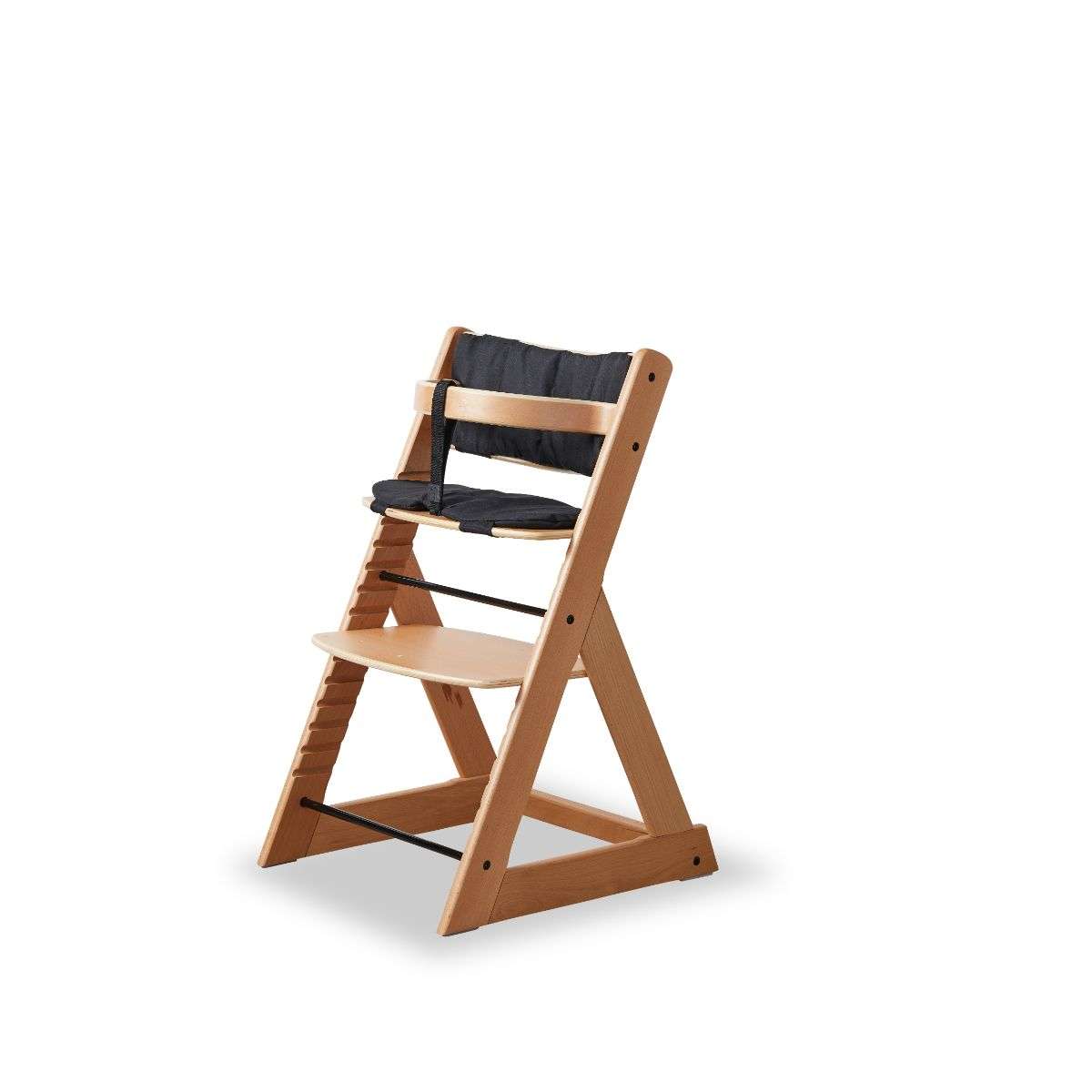 Soho Wooden Highchair - Natural - Mocka New Zealand