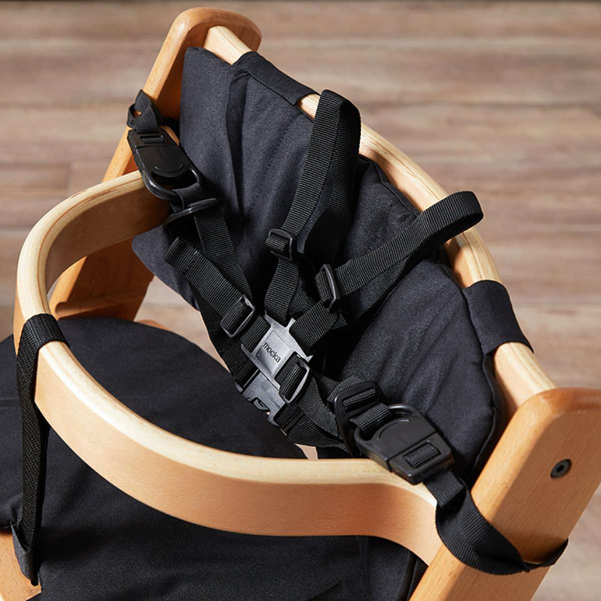 Soho Wooden Highchair - Natural - Mocka New Zealand