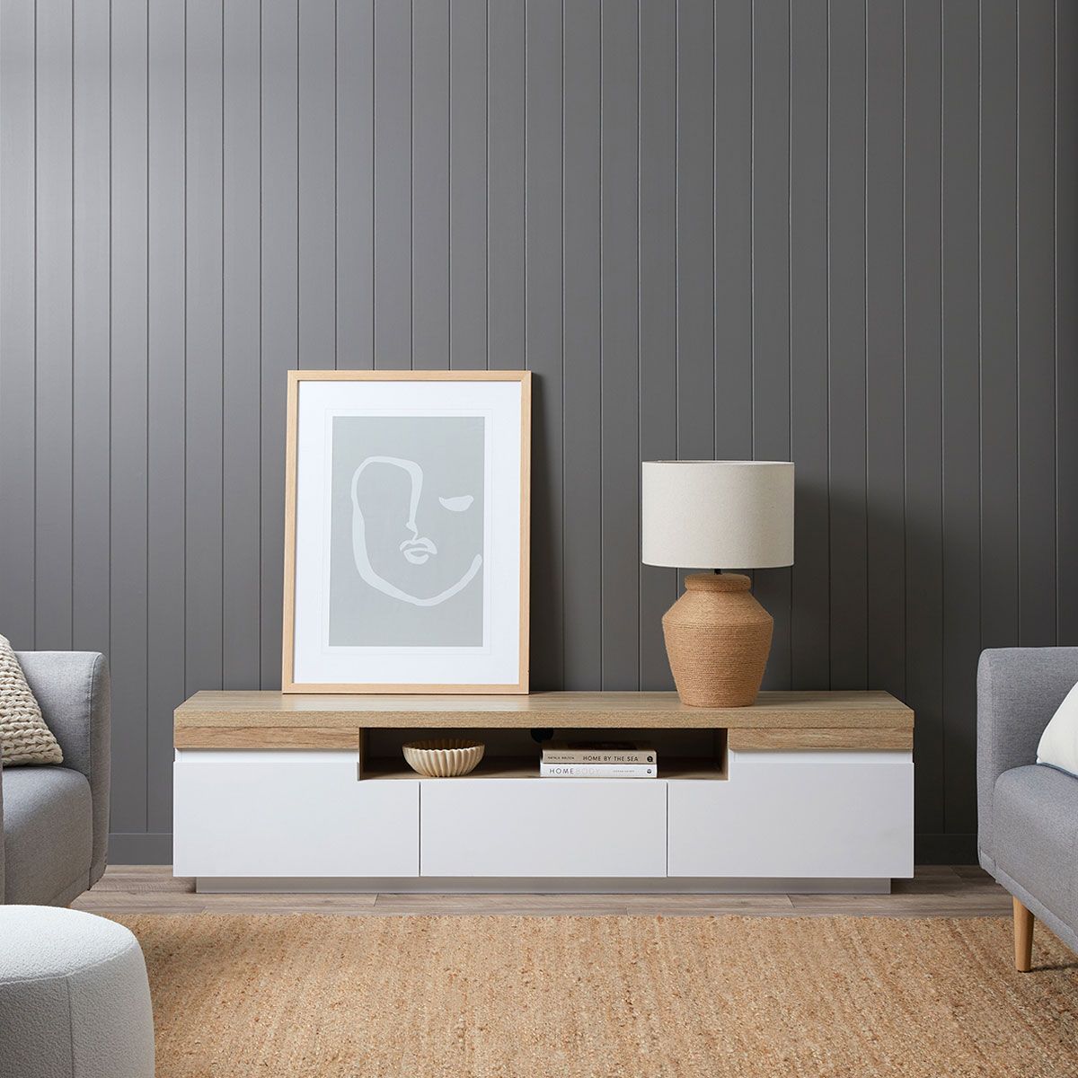 Sadie Entertainment Unit - Mocka New Zealand