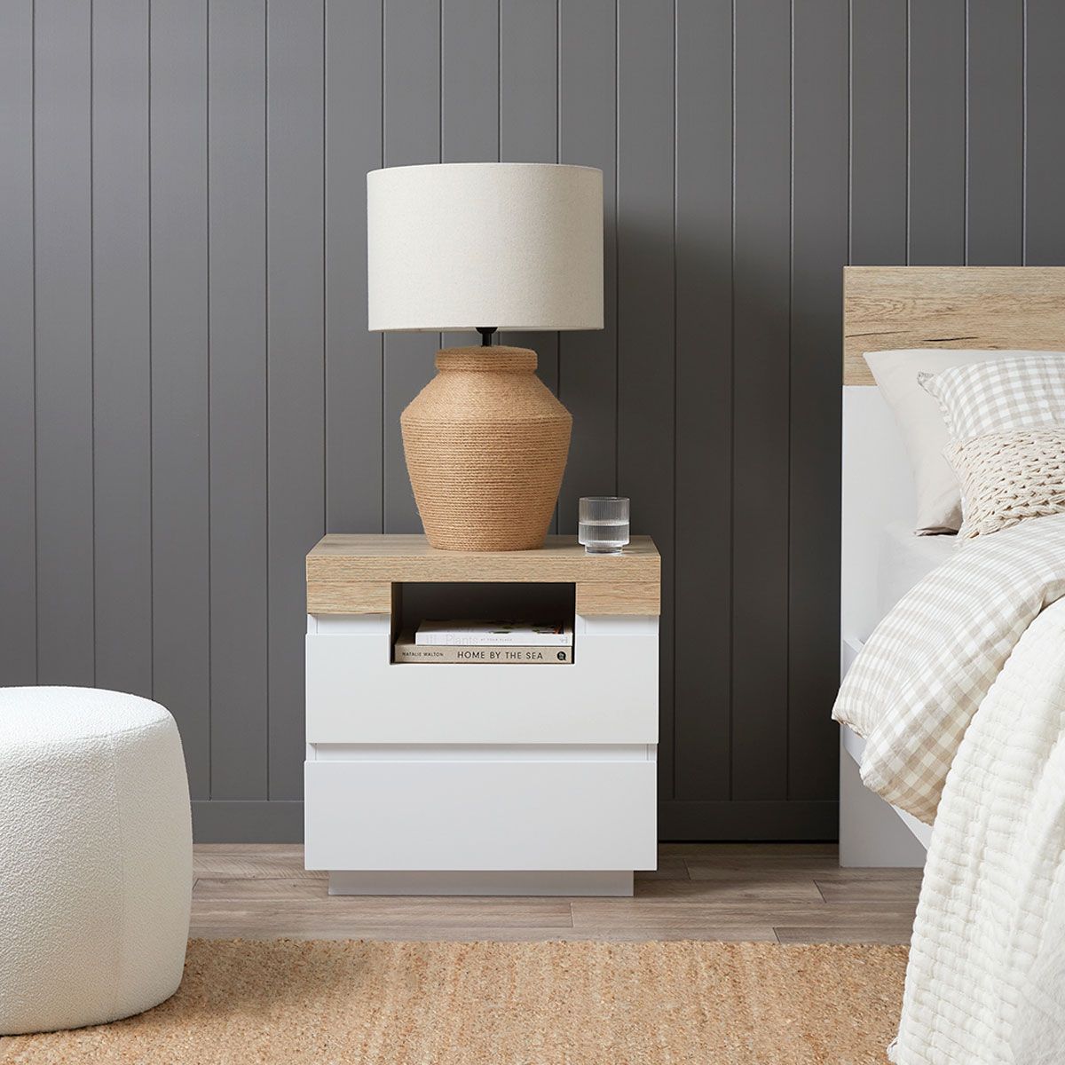 Sadie Bedside Table - Mocka New Zealand