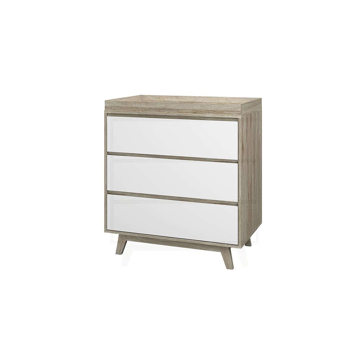 Jesse Three Drawer - Mocka New Zealand