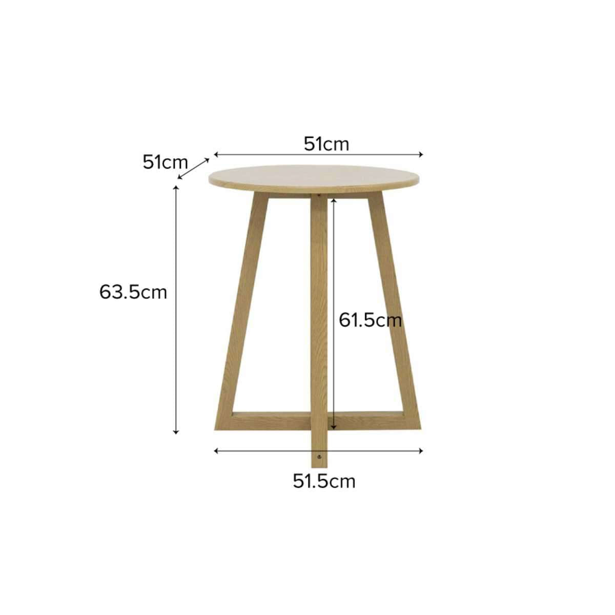 Avalon Side Table - Natural - Mocka New Zealand