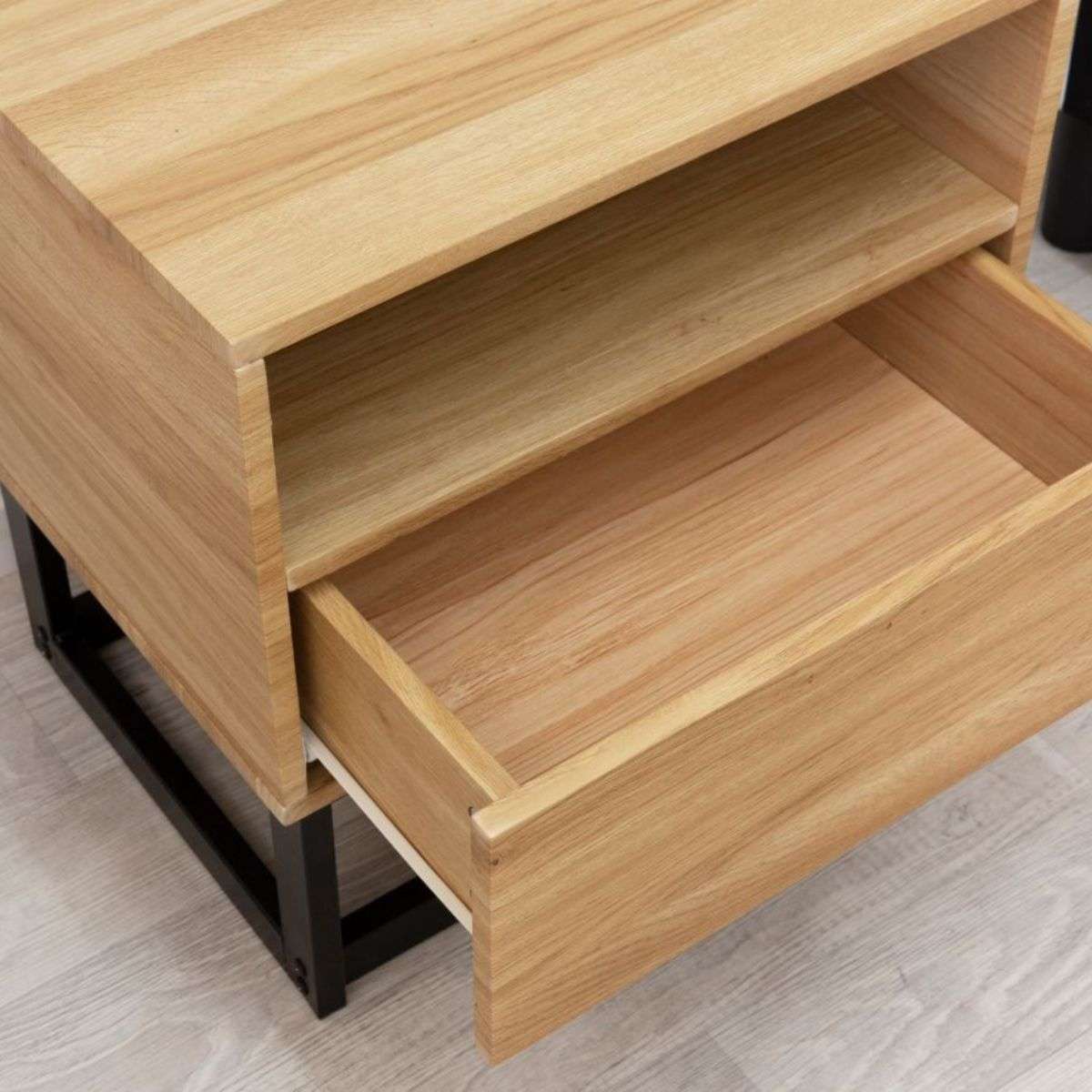 Urban Bedside Table - Black - Mocka New Zealand