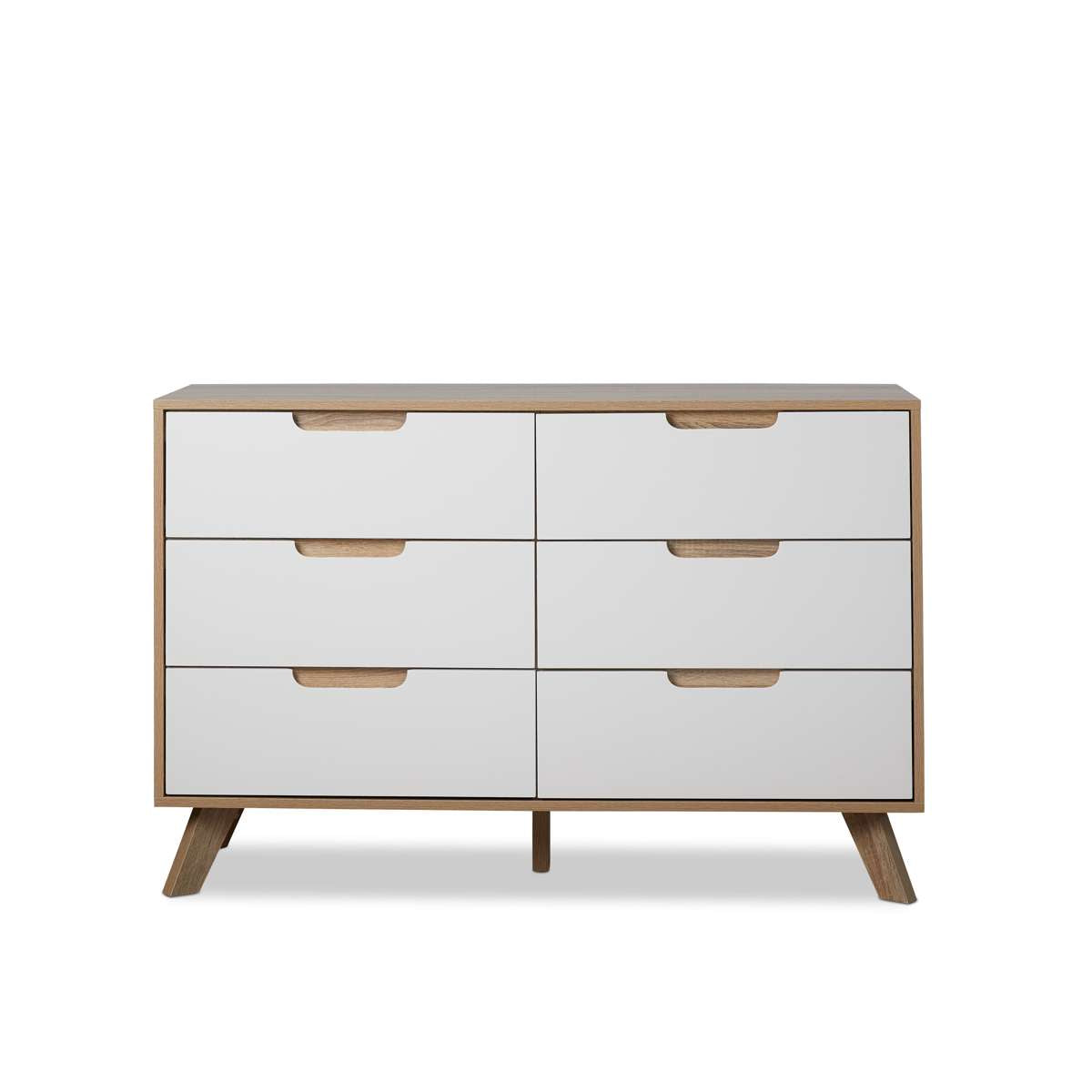 Chelsea Six Drawer - Wide - Mocka New Zealand