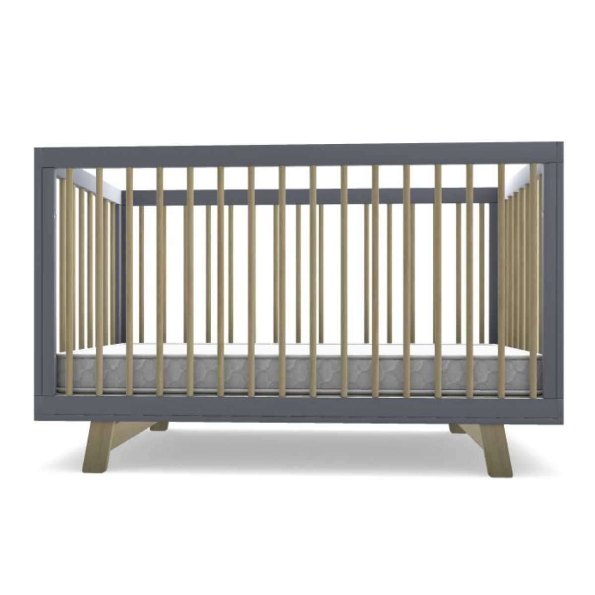 Aspen Cot - Grey/Natural - Mocka New Zealand