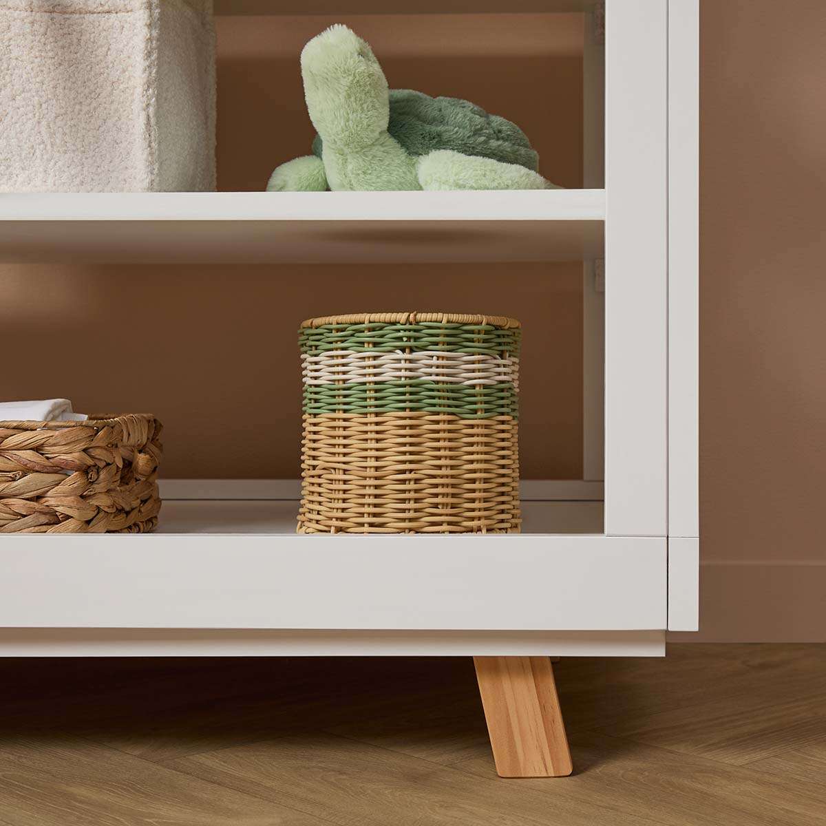 Aspen Change Table - White/Natural - Mocka New Zealand