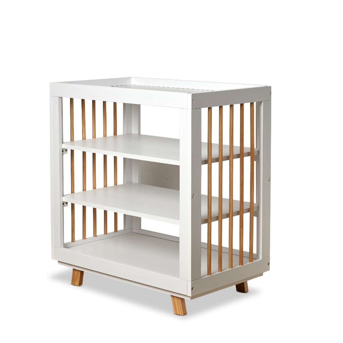 Aspen Change Table - White/Natural - Mocka New Zealand