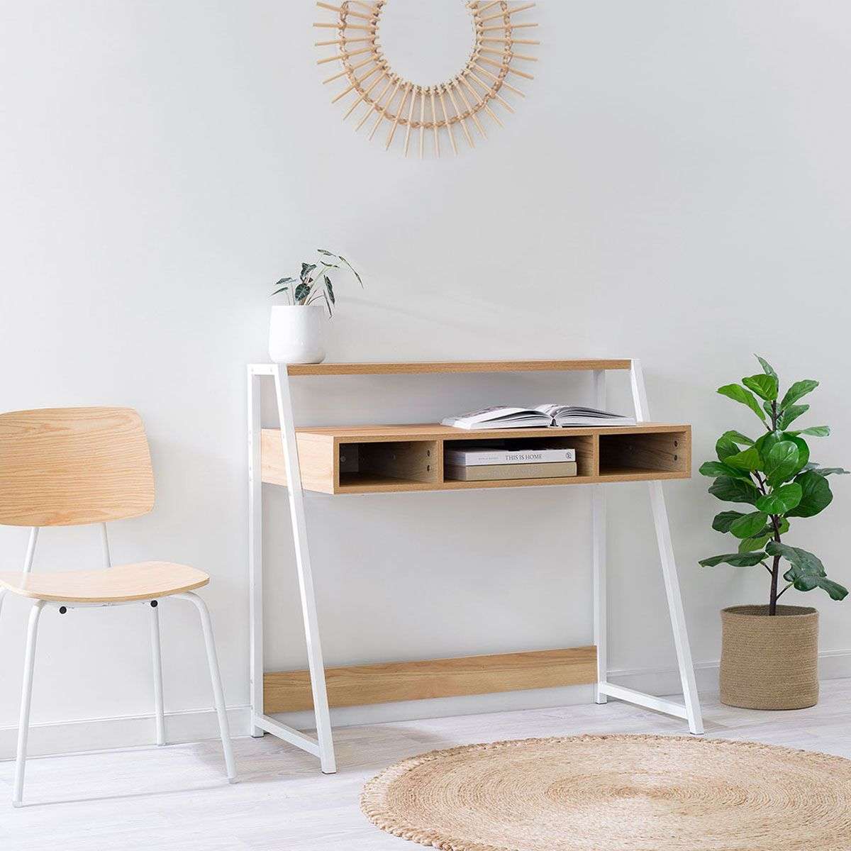 Porto Desk - White - Mocka New Zealand