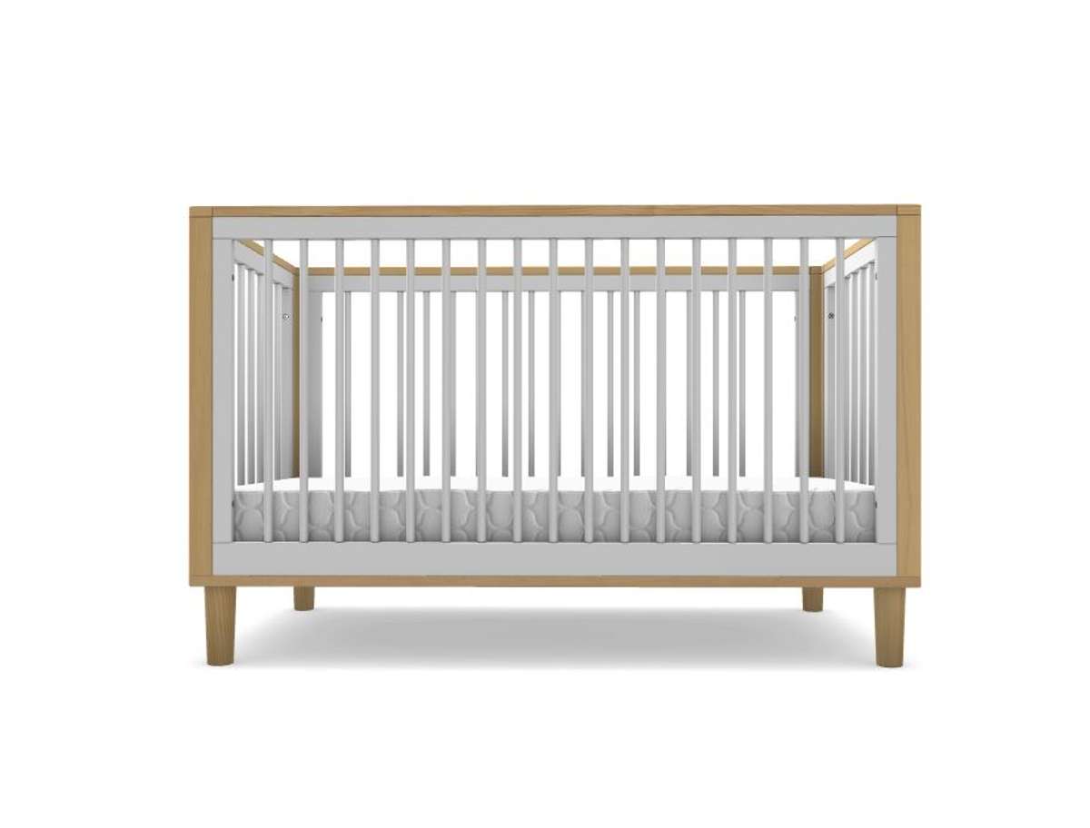Tahoe Cot - White/Natural - Mocka New Zealand