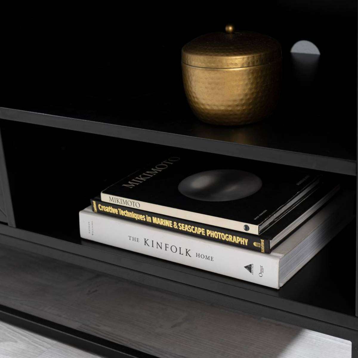 Inca Entertainment Unit - Black - Mocka New Zealand