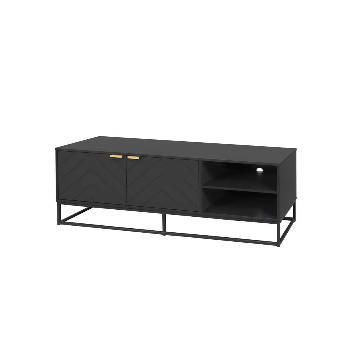 Inca Entertainment Unit - Black - Mocka New Zealand