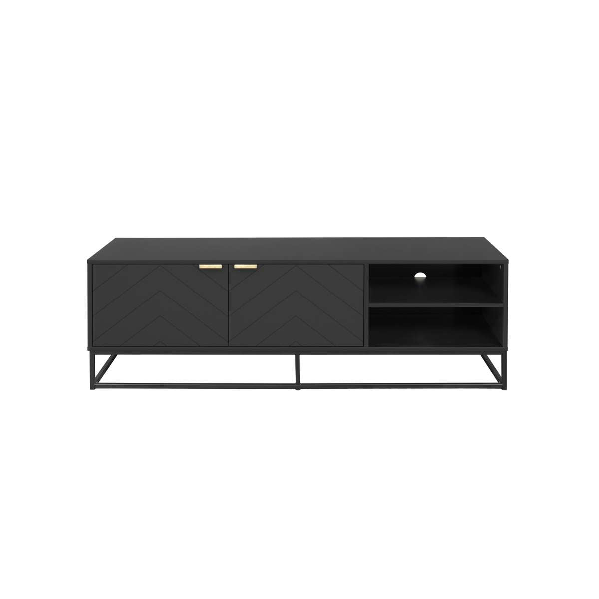 Inca Entertainment Unit - Black - Mocka New Zealand
