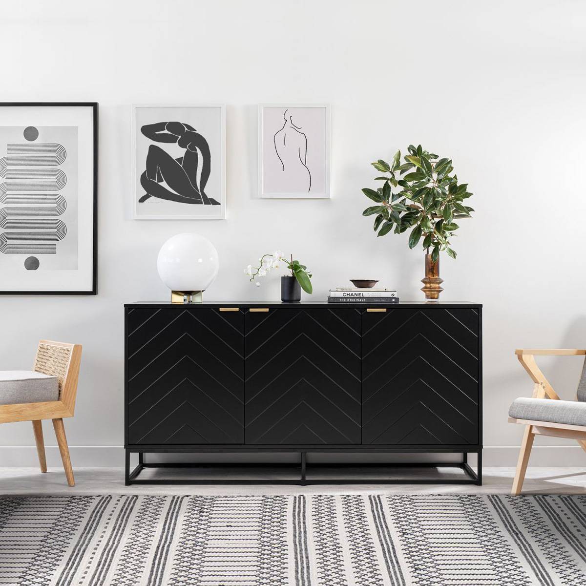 Inca Buffet - Black - Mocka New Zealand