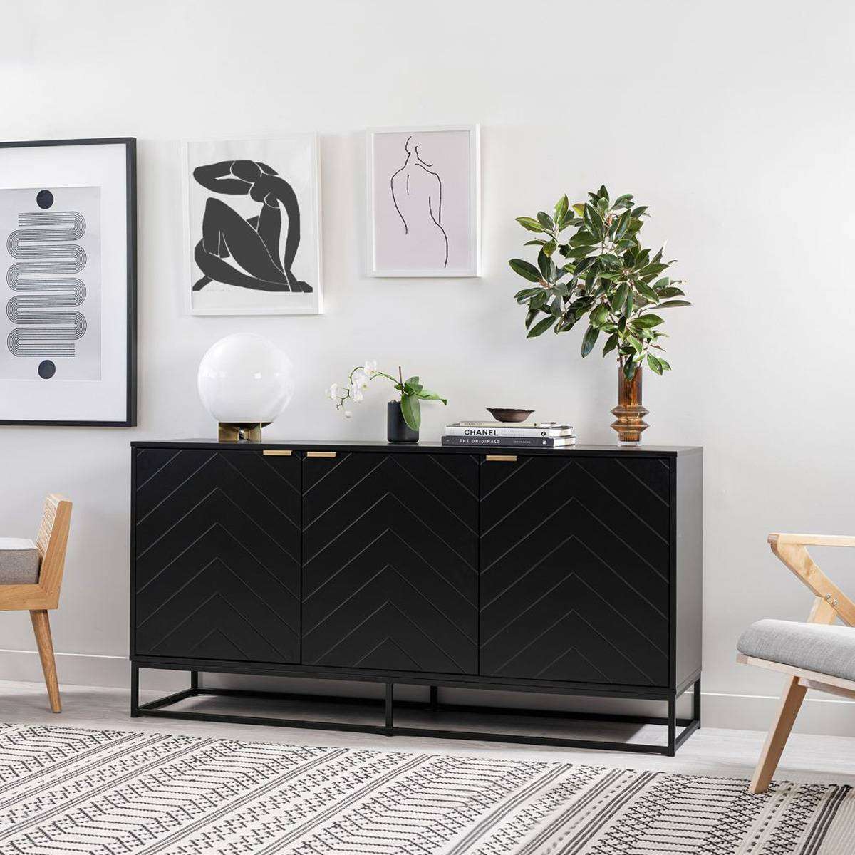 Inca Buffet - Black - Mocka New Zealand