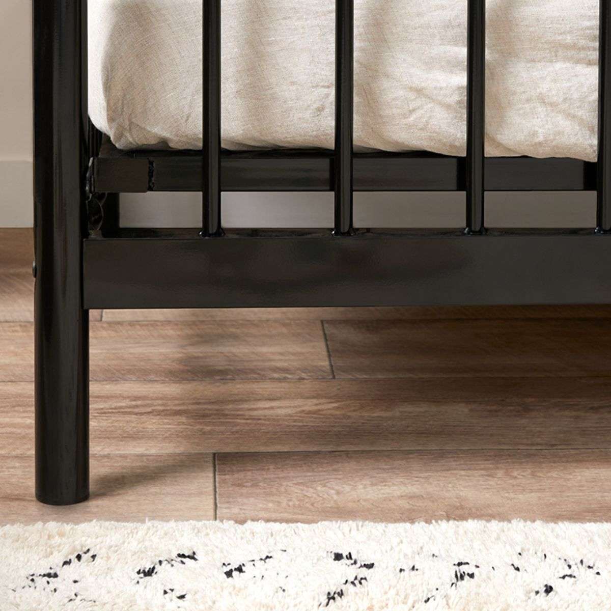 Sonata Cot - Black - Mocka New Zealand