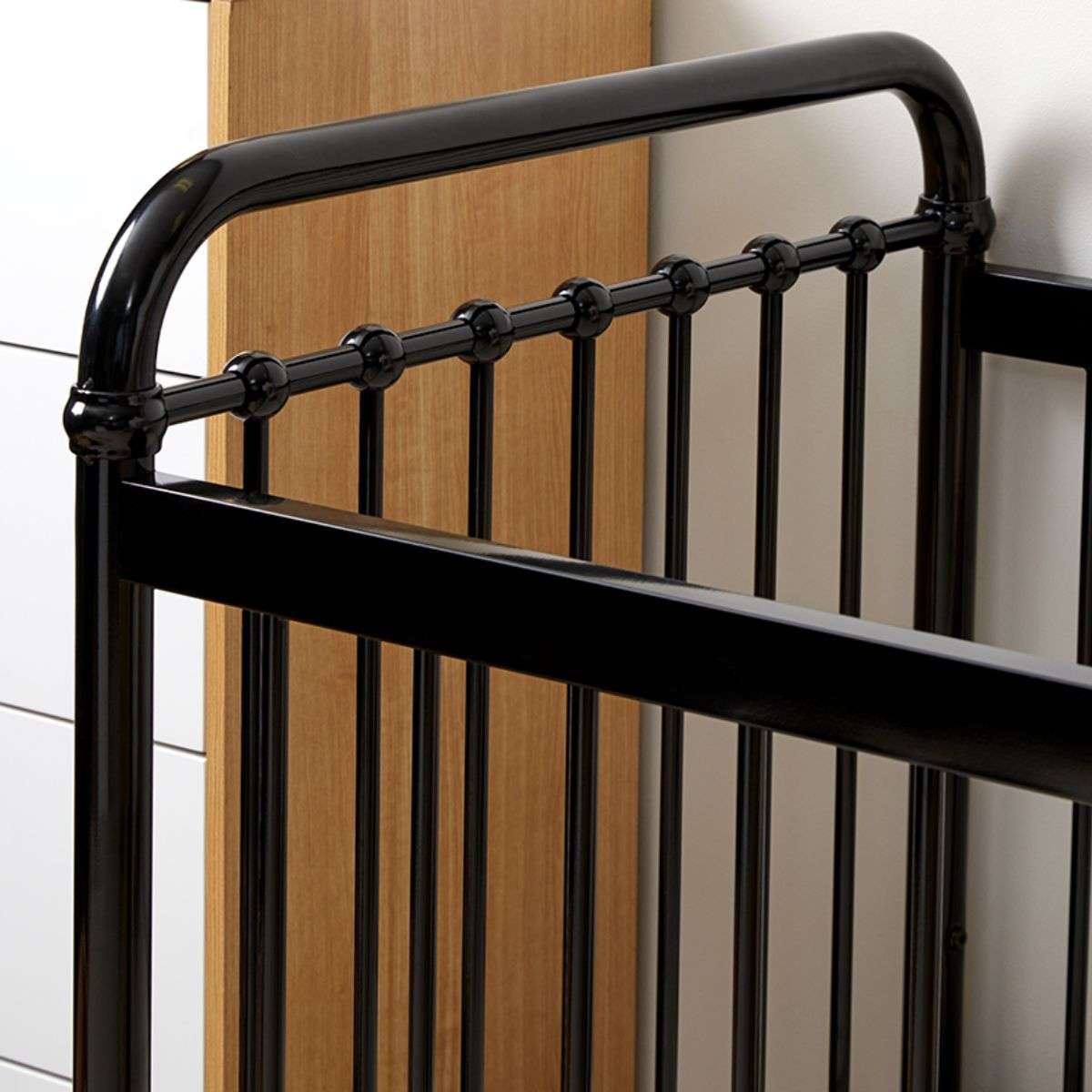 Sonata Cot - Black - Mocka New Zealand