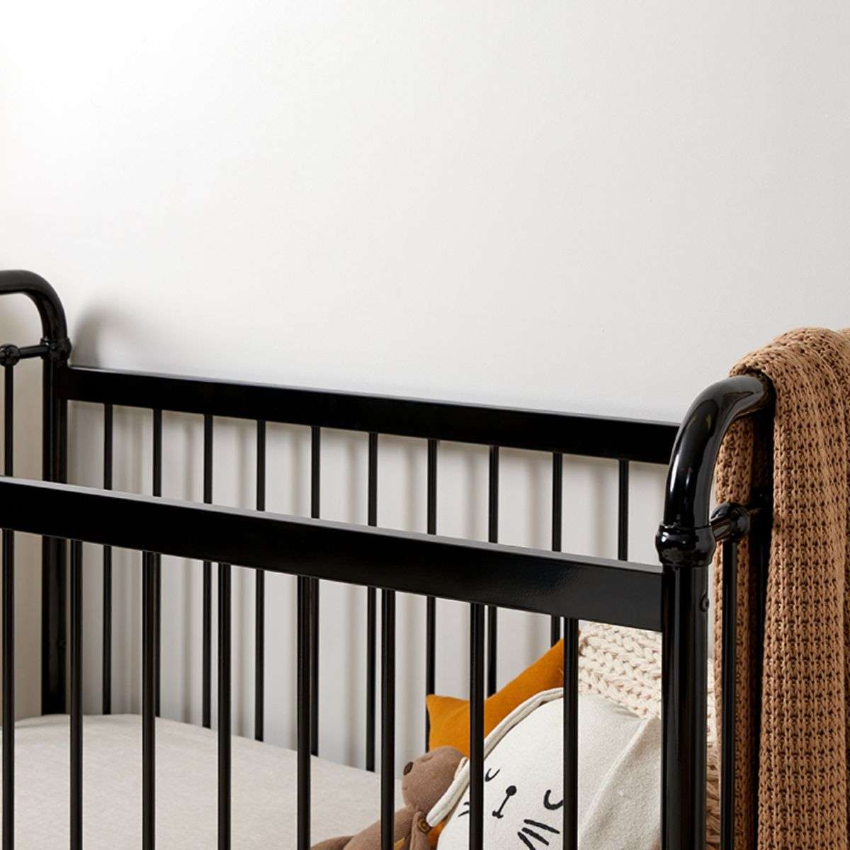 Sonata Cot - Black - Mocka New Zealand