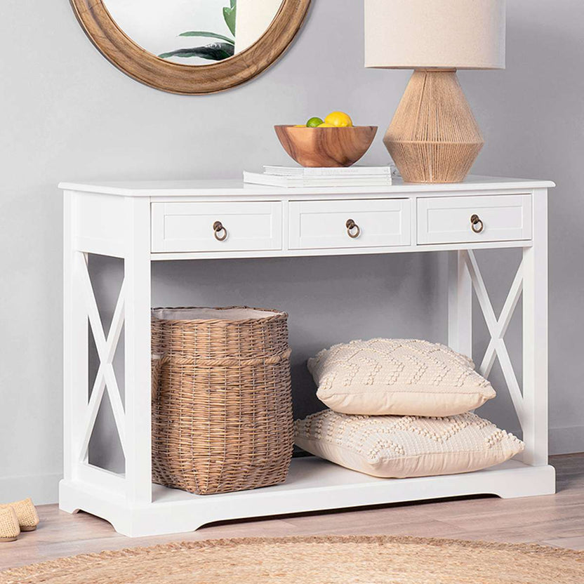 Hampton Style Console Table Hamptons Console Table - Home Furniture | Mocka NZ
