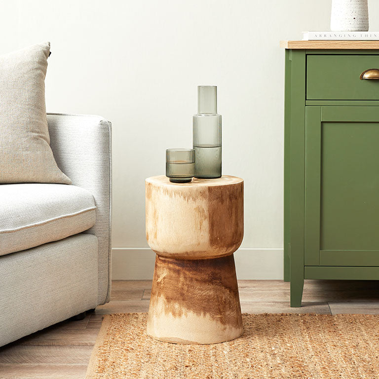 Frederick Wooden Side Table - Mocka New Zealand