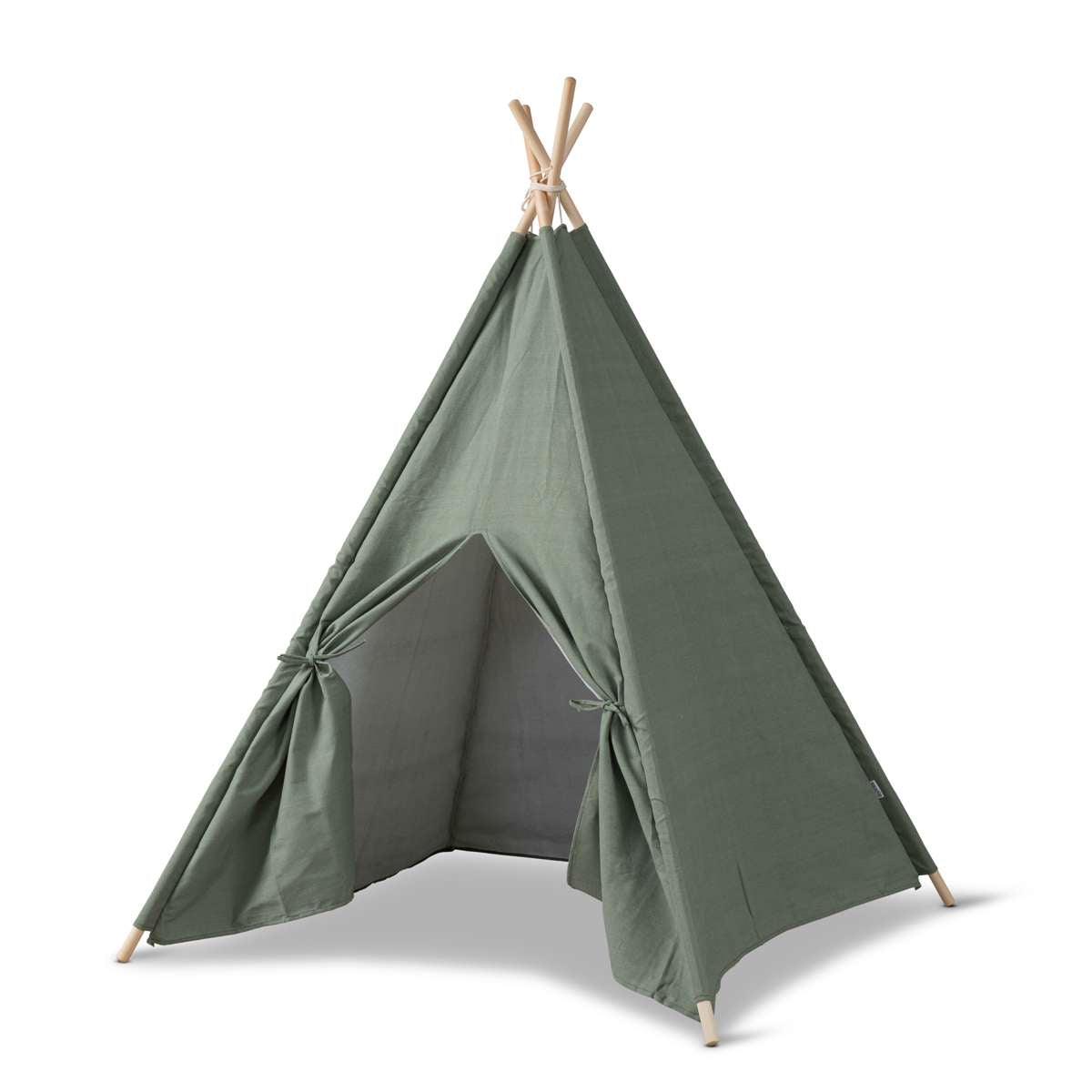 Mocka Henley Teepee - Khaki | Kids Playtime