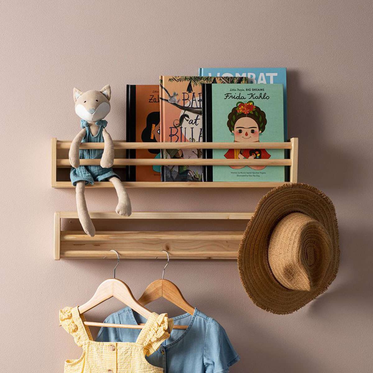 Nicho Wall Shelf - Natural - Mocka New Zealand