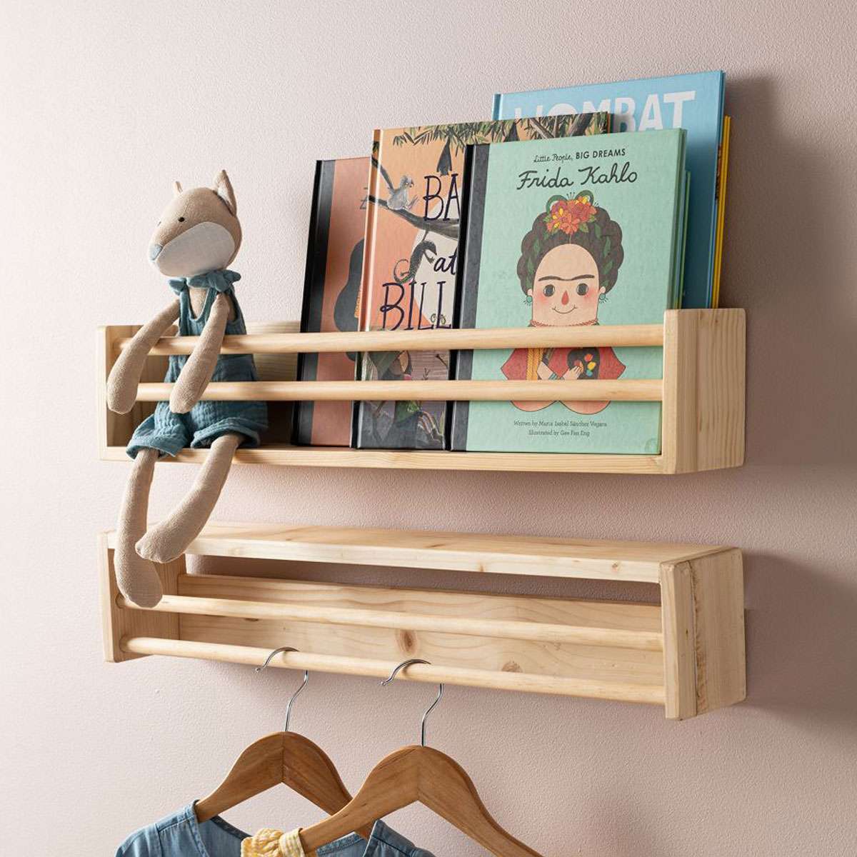 Nicho Wall Shelf - Natural - Mocka New Zealand