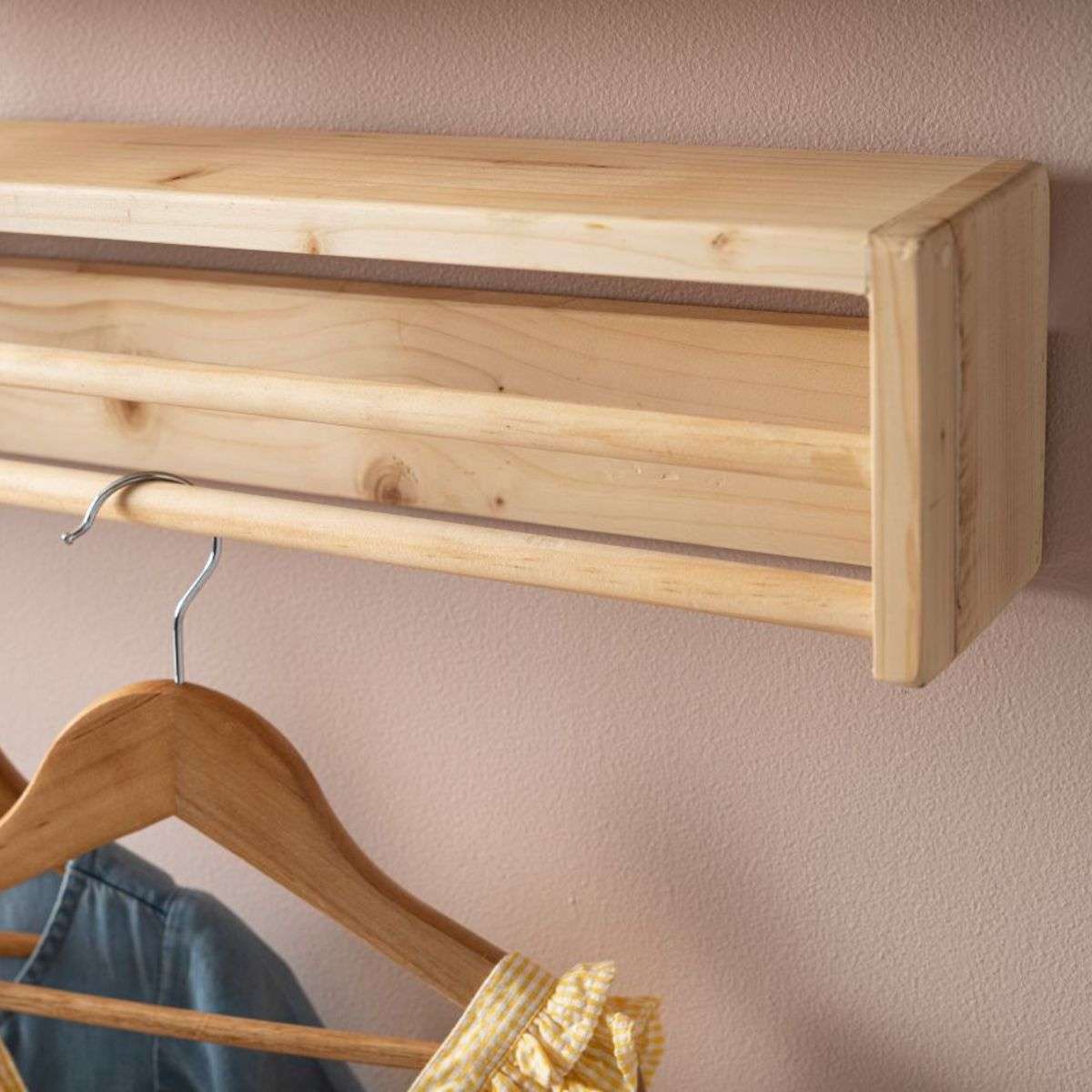 Nicho Wall Shelf - Natural - Mocka New Zealand