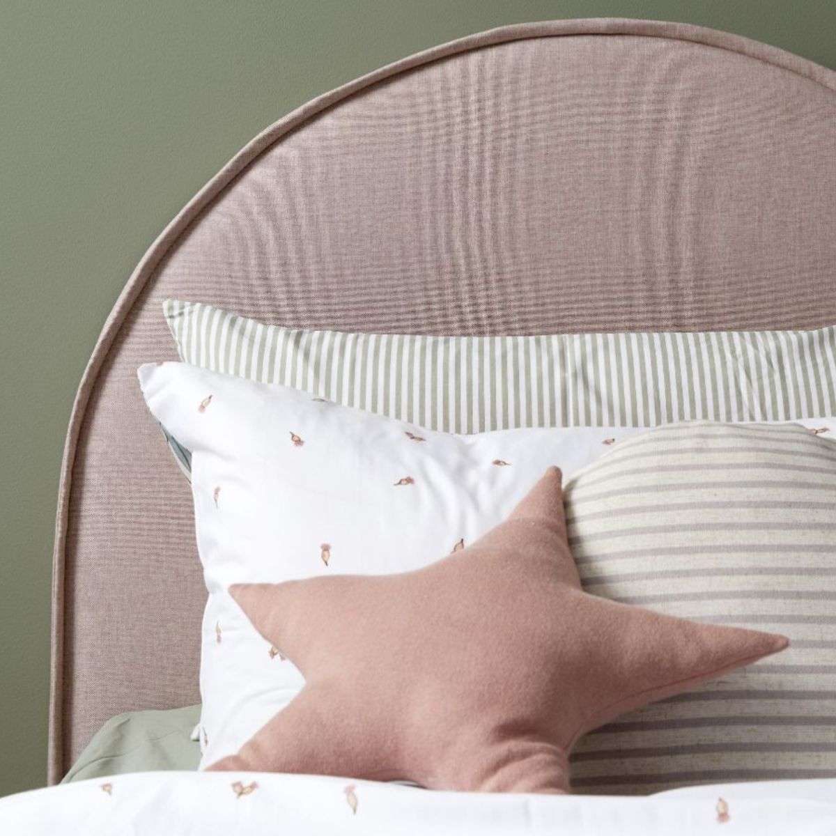 Imogen Single Bed - Dusty Pink - Mocka New Zealand