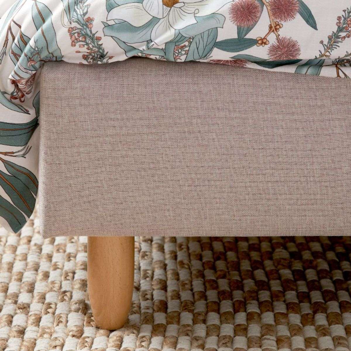 Imogen Single Bed - Dusty Pink - Mocka New Zealand