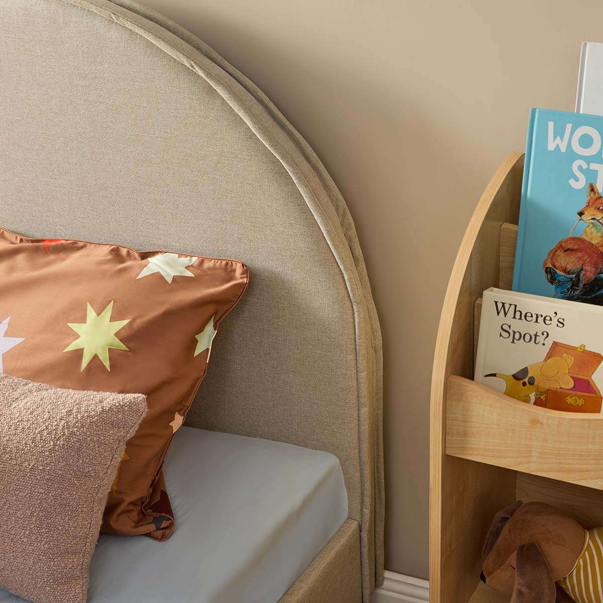 Imogen King Single Bed - Natural