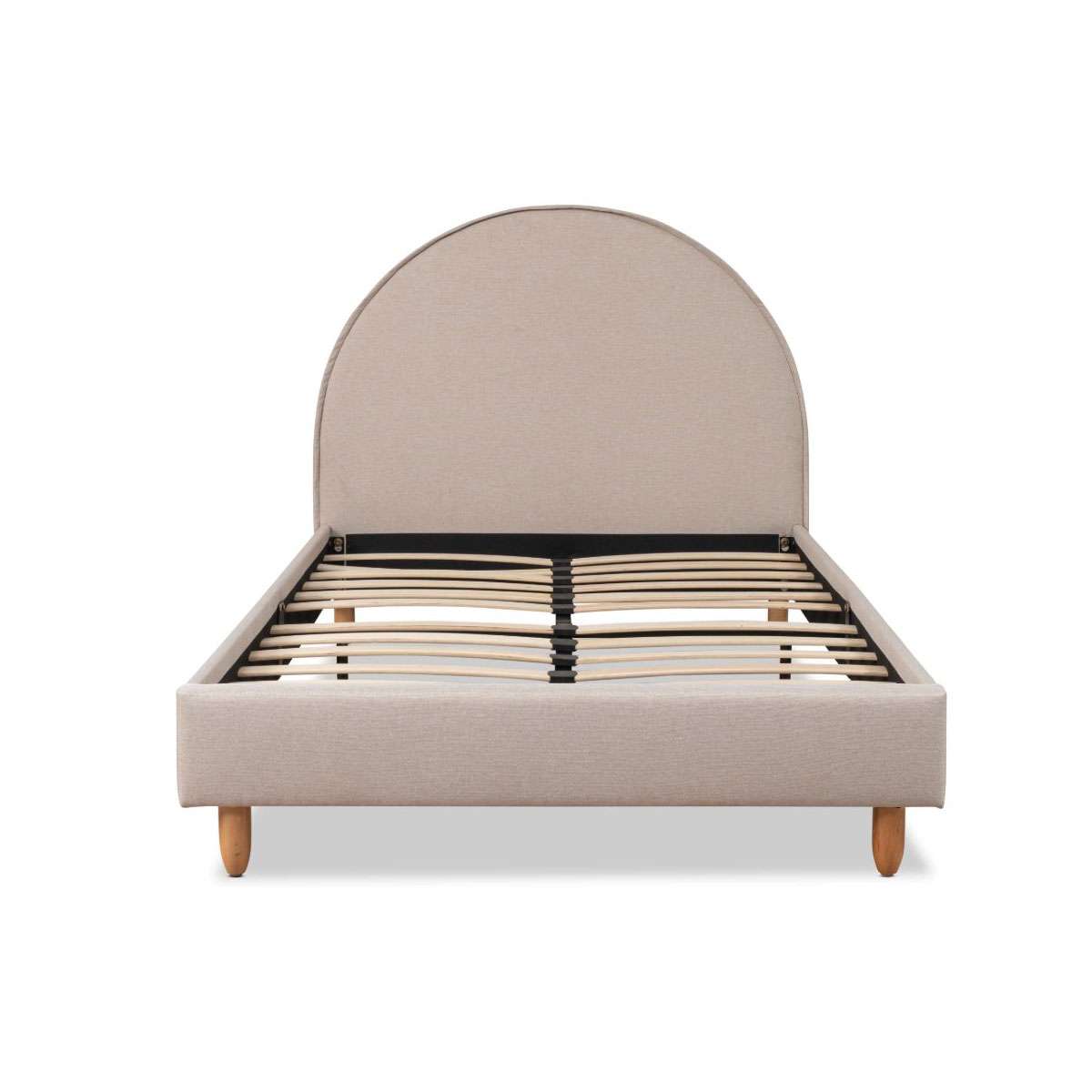 Imogen King Single Bed - Natural - Mocka New Zealand