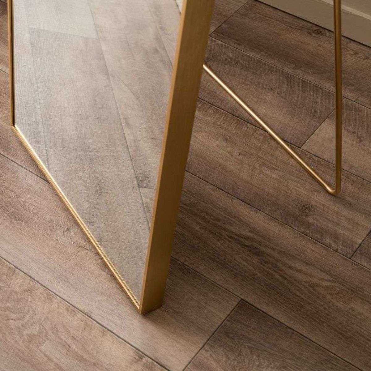 Jackson Metal Arch Full Length Freestanding Mirror - Gold - Mocka New Zealand