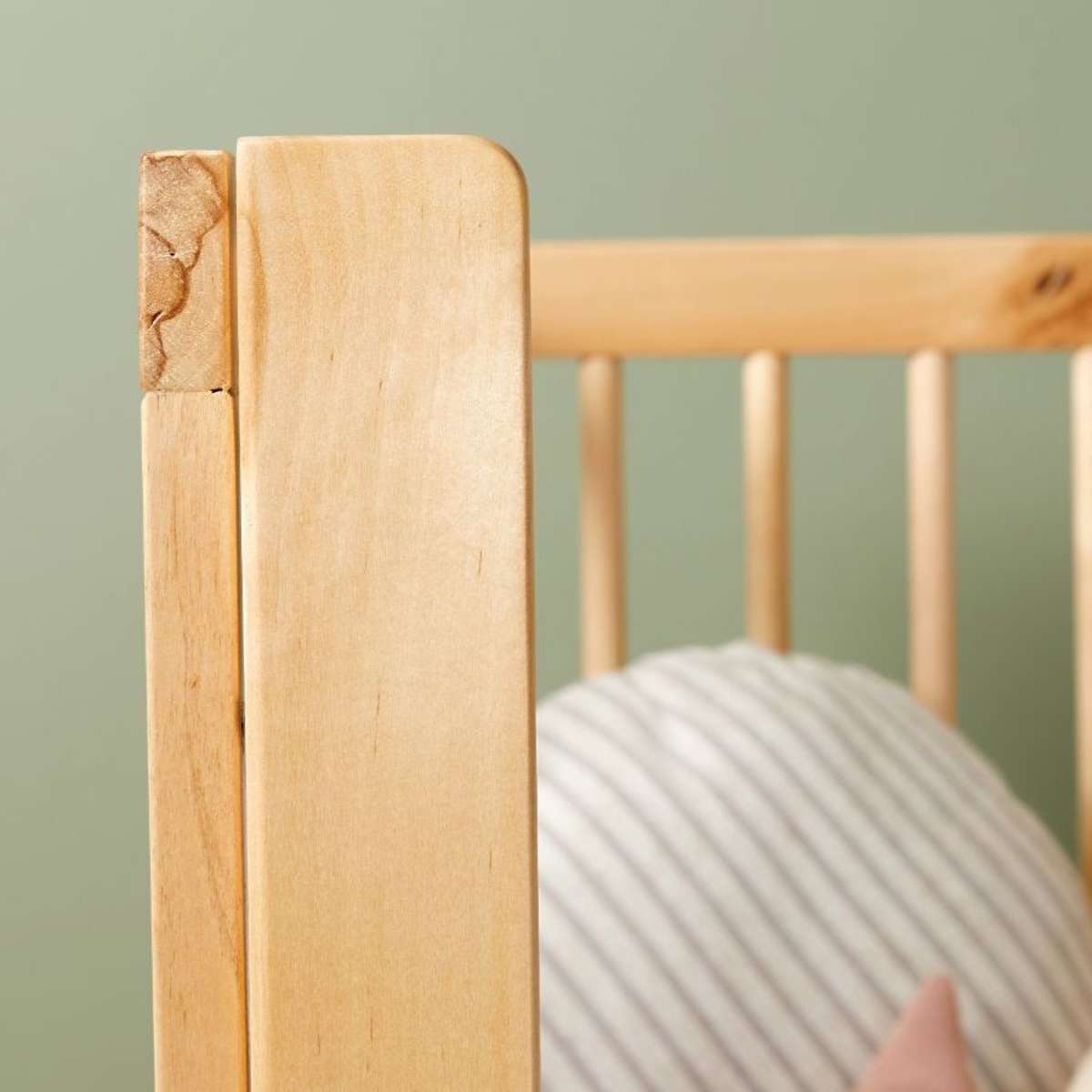 Aspen Cot Toddler Bed Conversion - Natural Birch - Mocka New Zealand