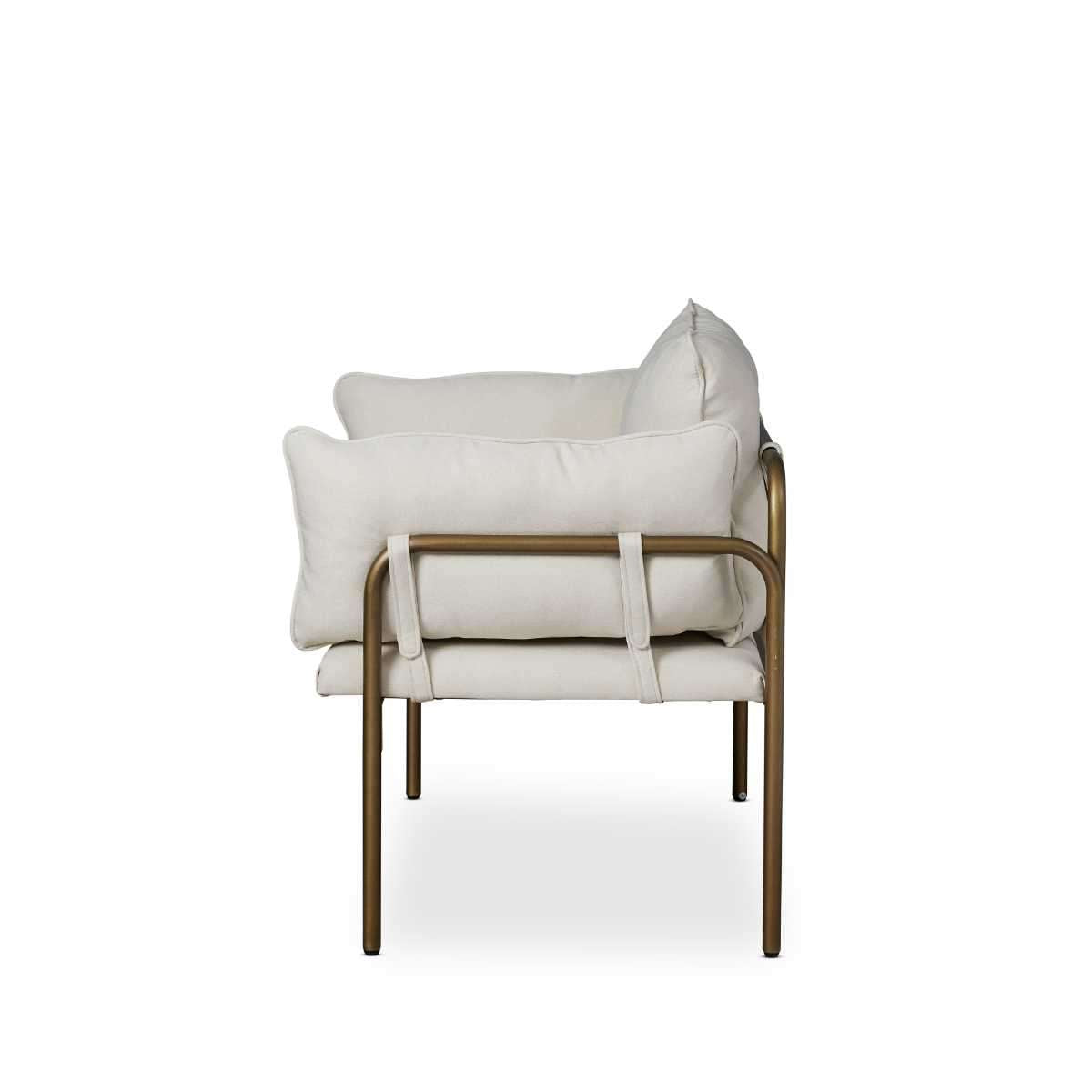 Hubert Occasional Chair - Bronze - Mocka New Zealand