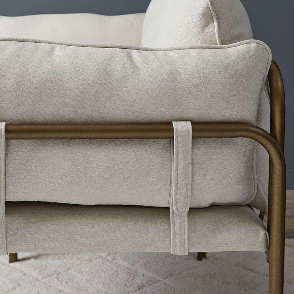 Hubert Occasional Chair - Bronze - Mocka New Zealand