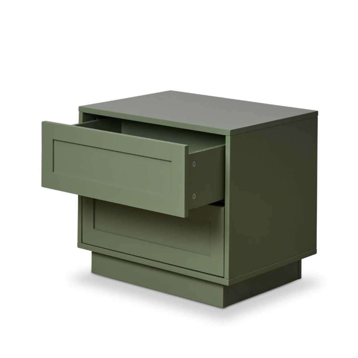 Eros Bedside Table - Sage Green - Mocka New Zealand