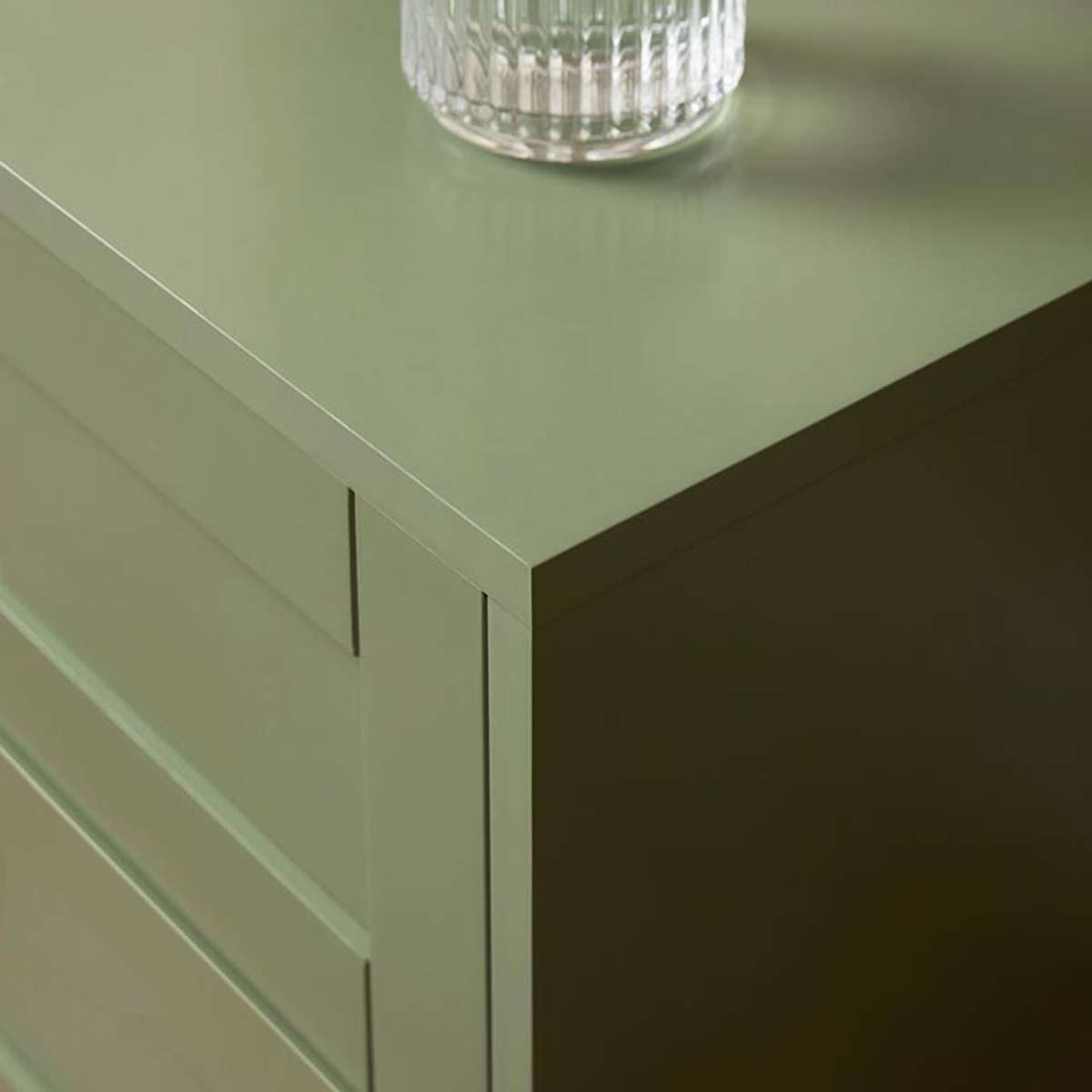 Eros Bedside Table - Sage Green - Mocka New Zealand