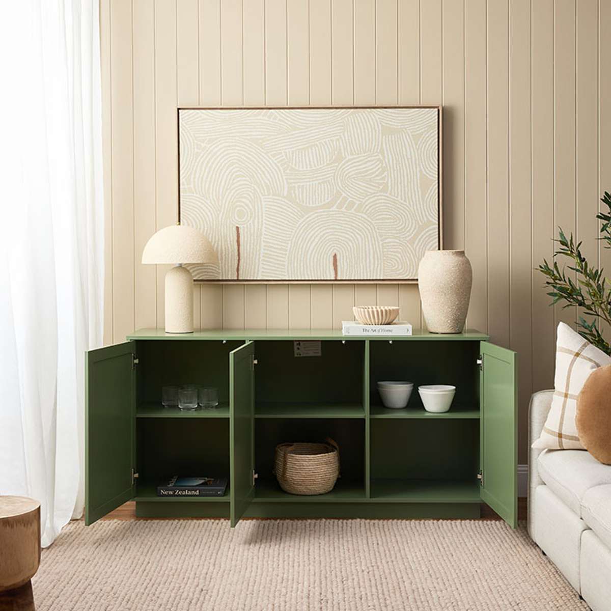 Eros Buffet - Sage Green - Mocka New Zealand