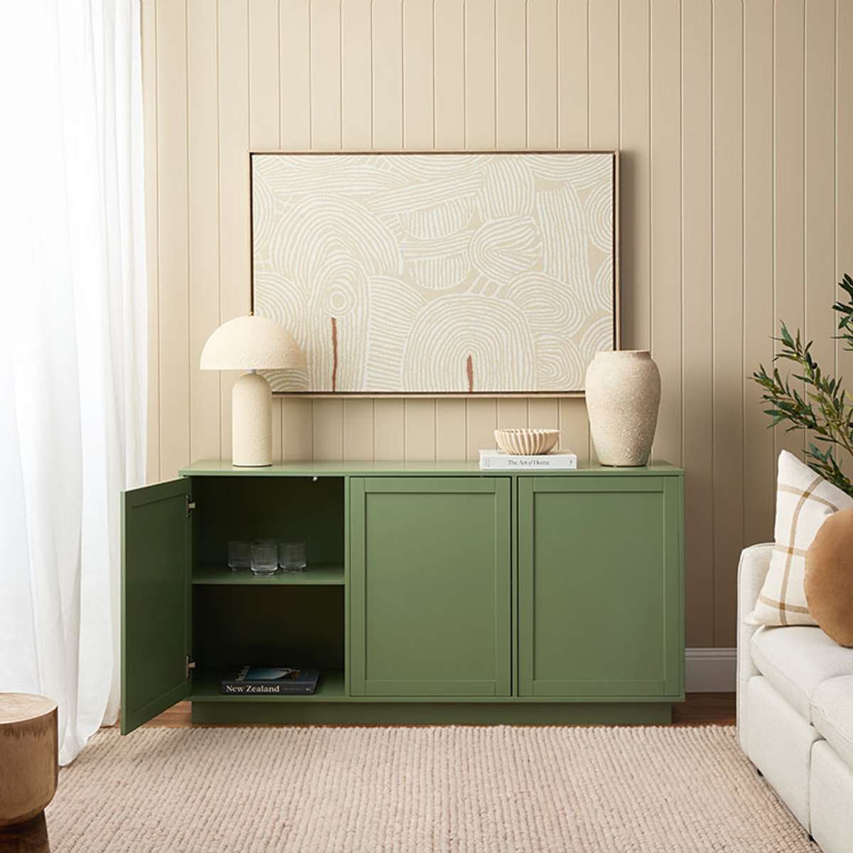 Eros Buffet - Sage Green - Mocka New Zealand